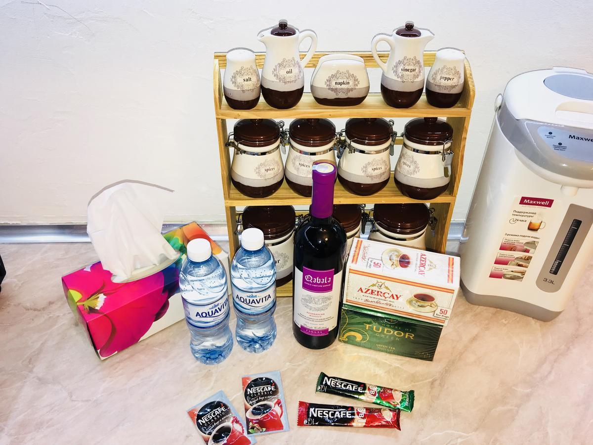 Check-In Apartment Near Fountain Square Vidadi Str 巴库 外观 照片