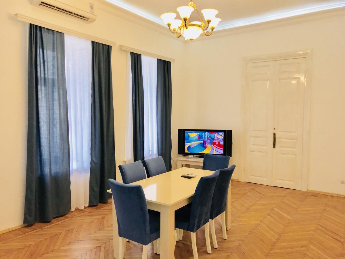 Check-In Apartment Near Fountain Square Vidadi Str 巴库 客房 照片