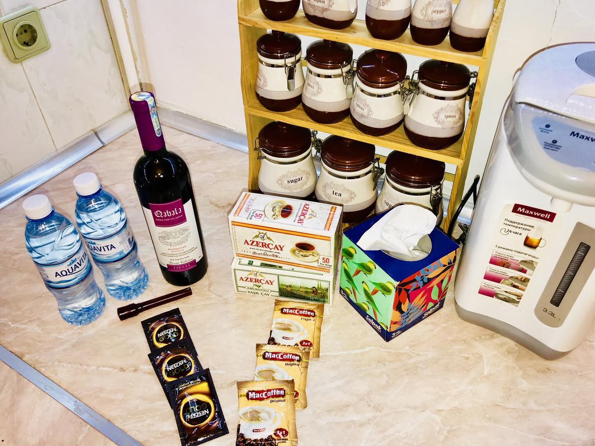 Check-In Apartment Near Fountain Square Vidadi Str 巴库 外观 照片