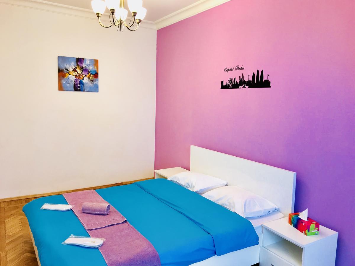 Check-In Apartment Near Fountain Square Vidadi Str 巴库 外观 照片