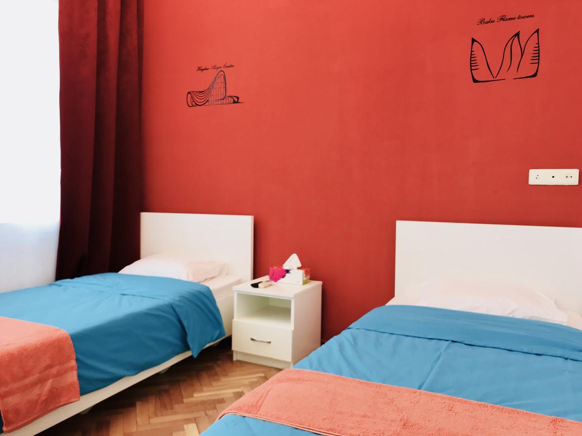 Check-In Apartment Near Fountain Square Vidadi Str 巴库 外观 照片
